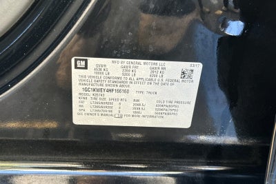 2017 Chevrolet Silverado 2500HD LTZ