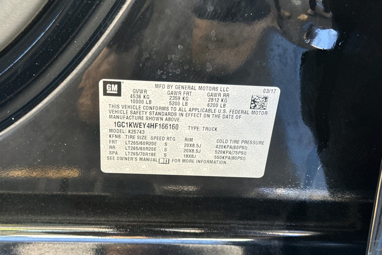 2017 Chevrolet Silverado 2500HD LTZ