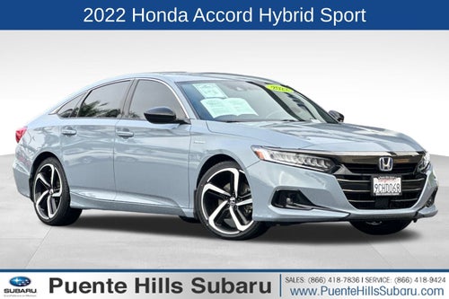 2022 Honda Accord Hybrid Sport