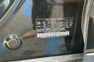 2021 Subaru Outback Onyx Edition XT