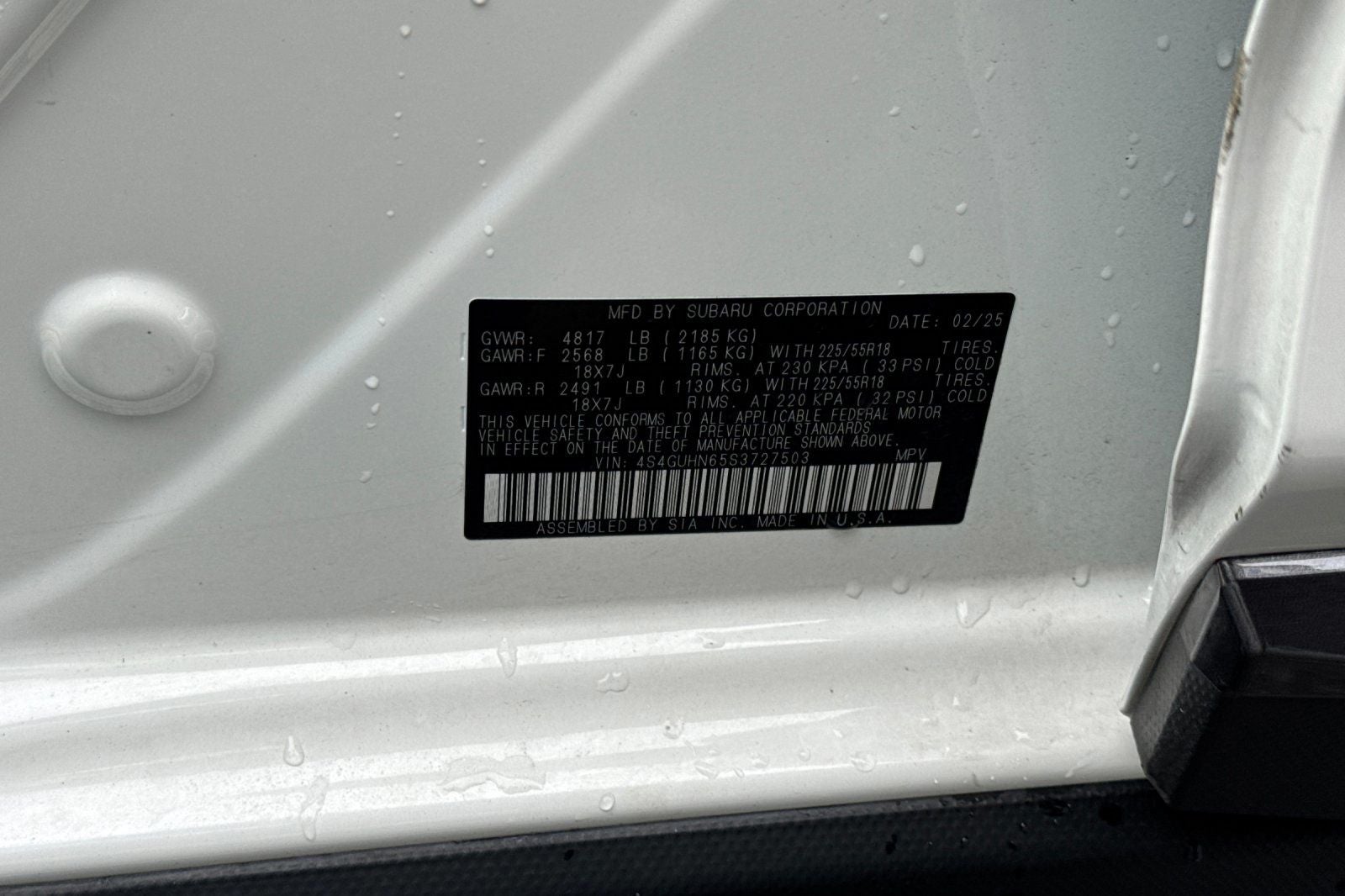 2025 Subaru Crosstrek Limited