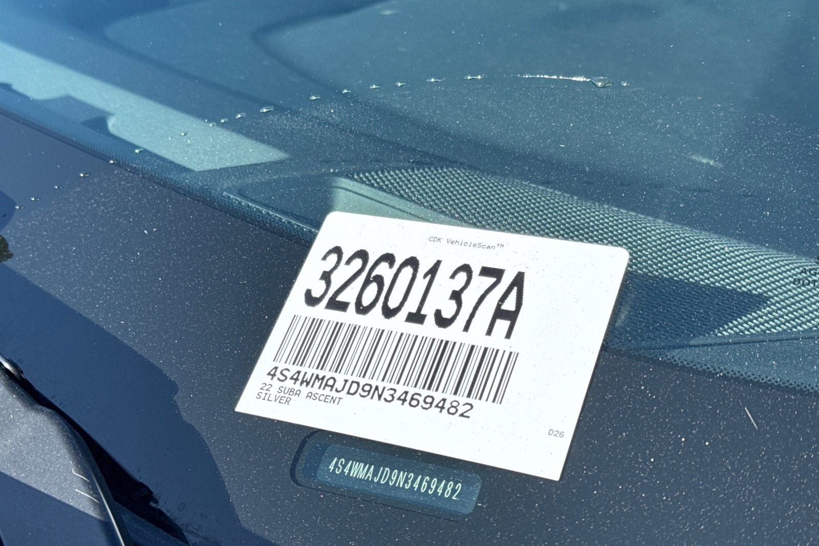 2022 Subaru Ascent Onyx Edition