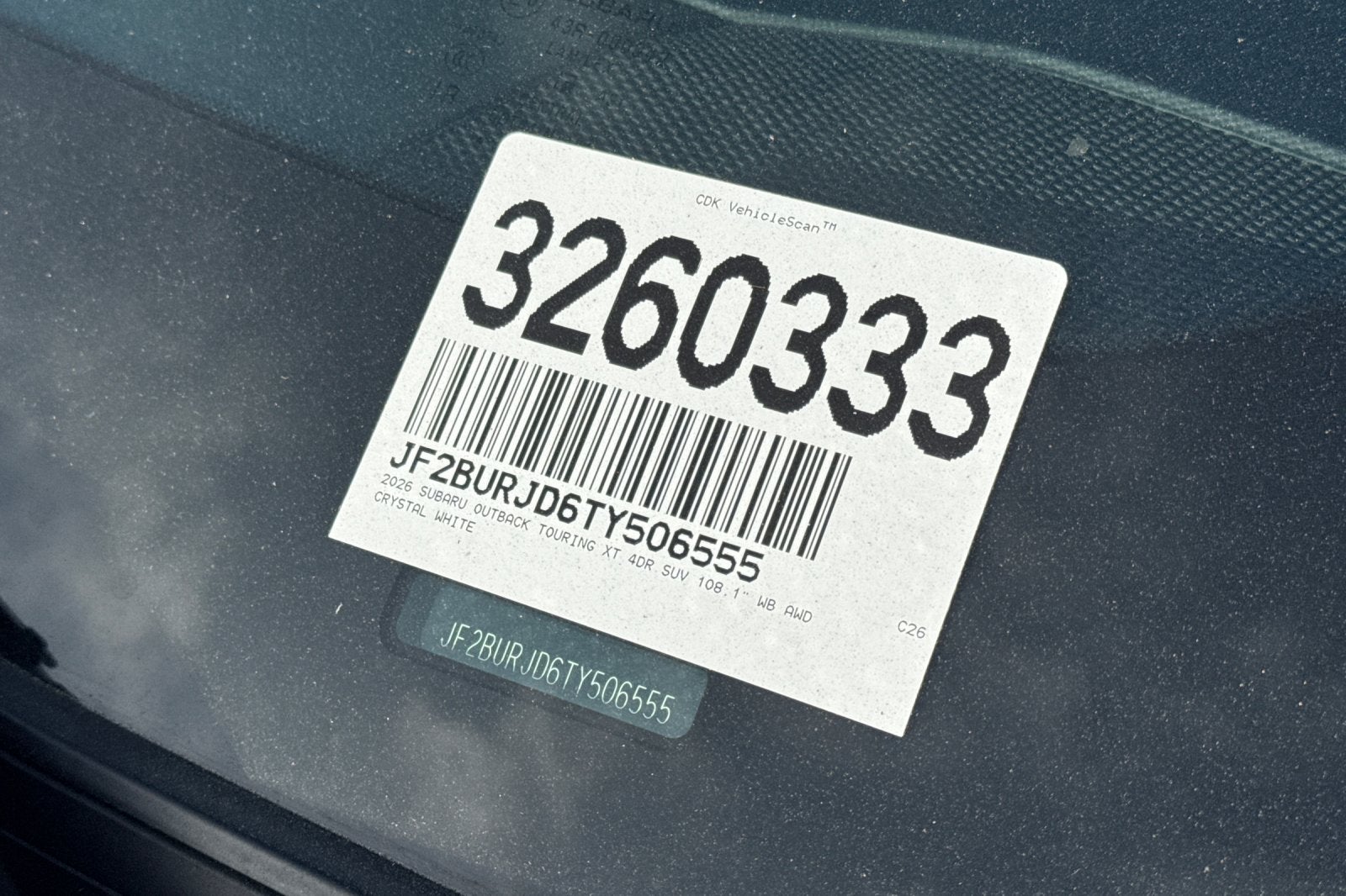 2026 Subaru Outback Touring XT