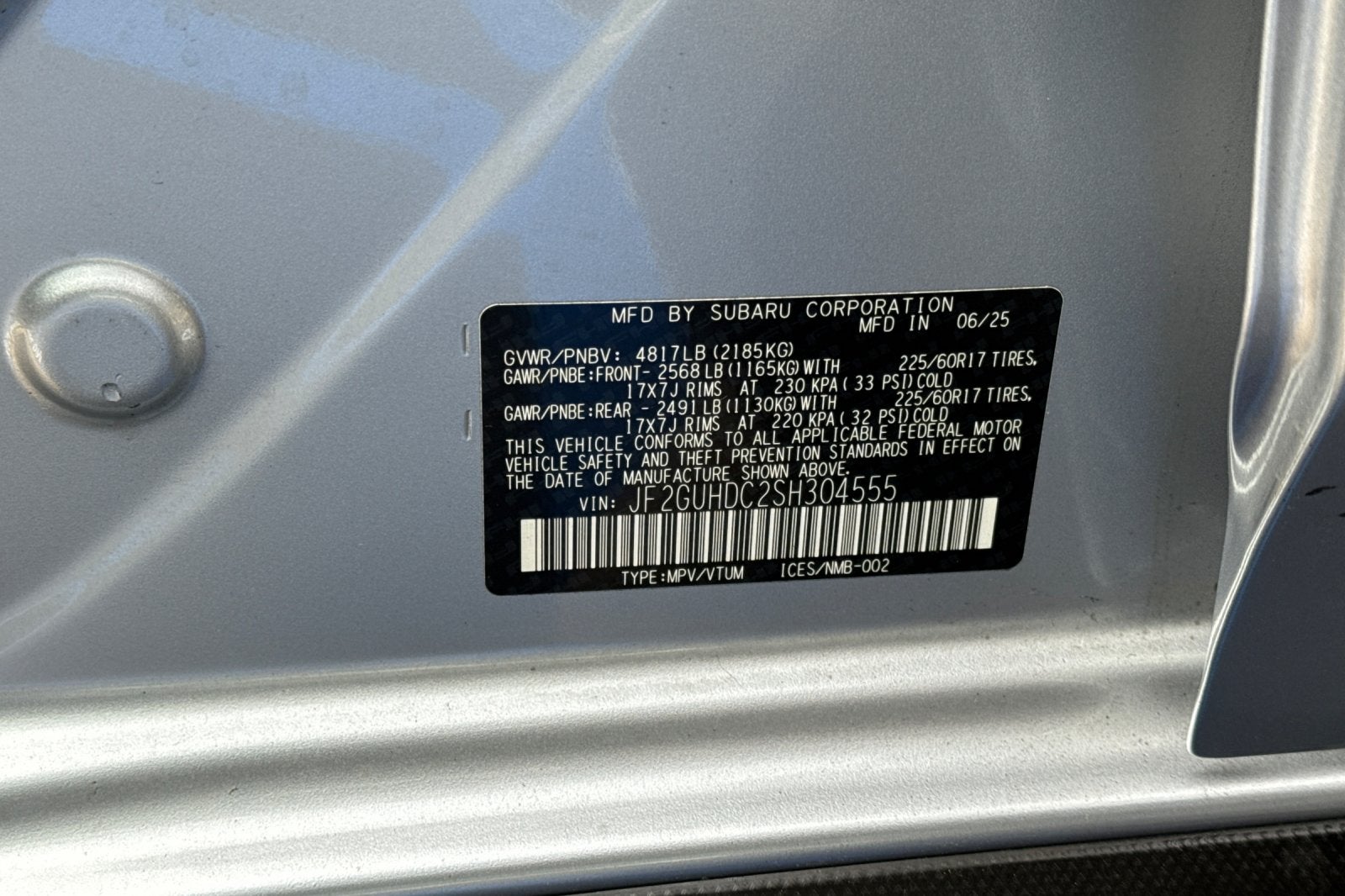 2025 Subaru Crosstrek Premium
