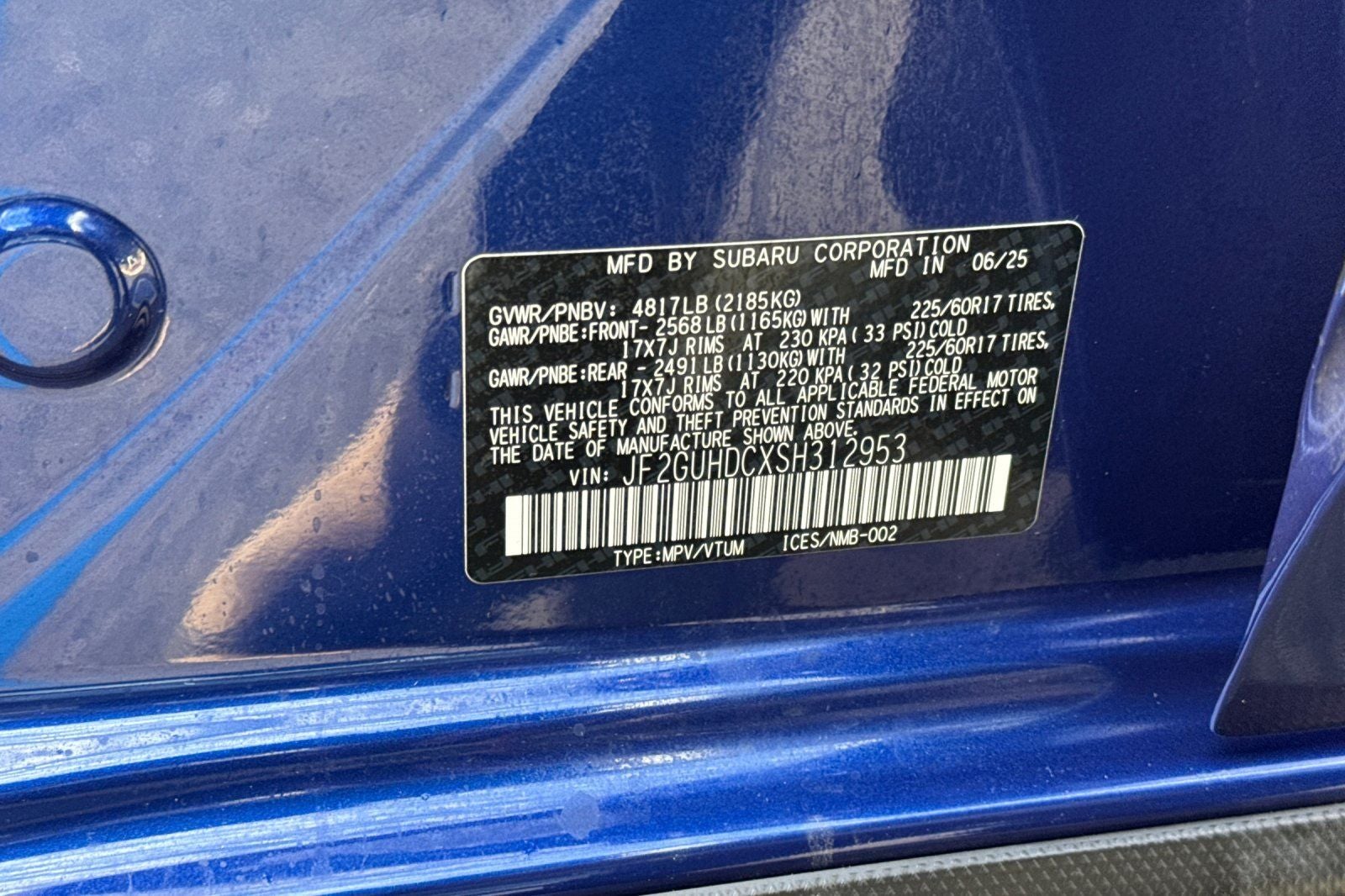 2025 Subaru Crosstrek Premium