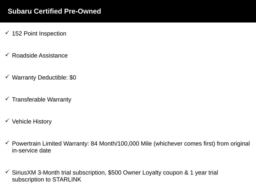 2025 Subaru Crosstrek Premium