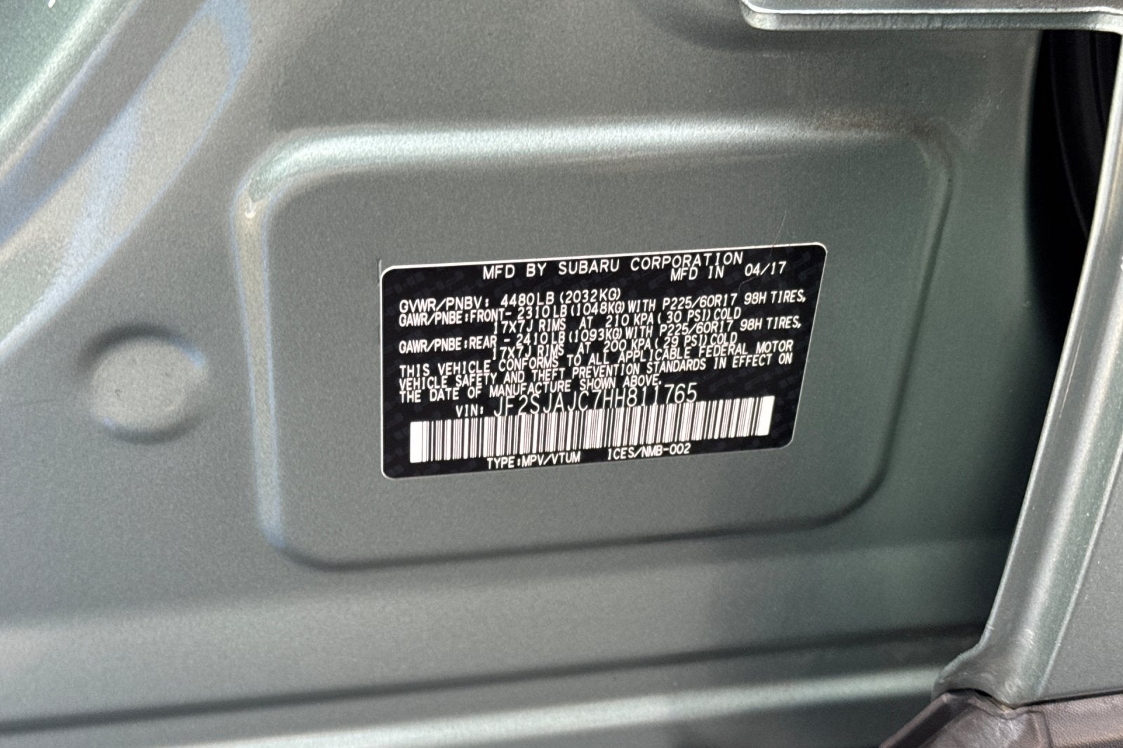 2017 Subaru Forester 2.5i Limited