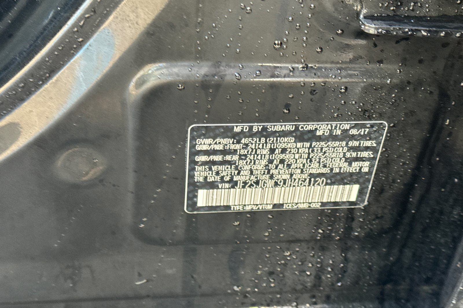 2018 Subaru Forester 2.0XT Touring