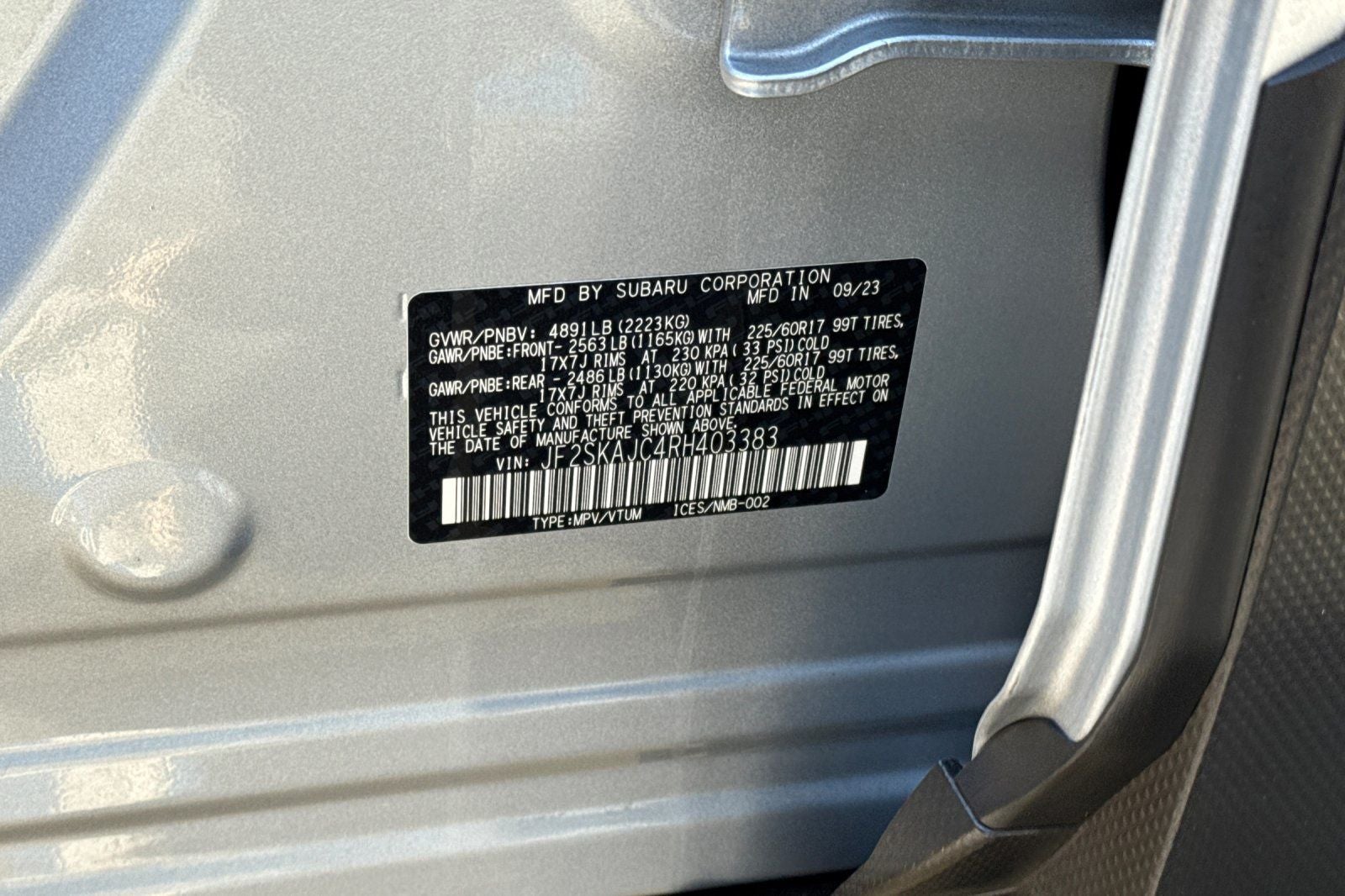 2024 Subaru Forester Wilderness