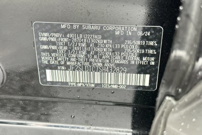 2025 Subaru Forester Touring