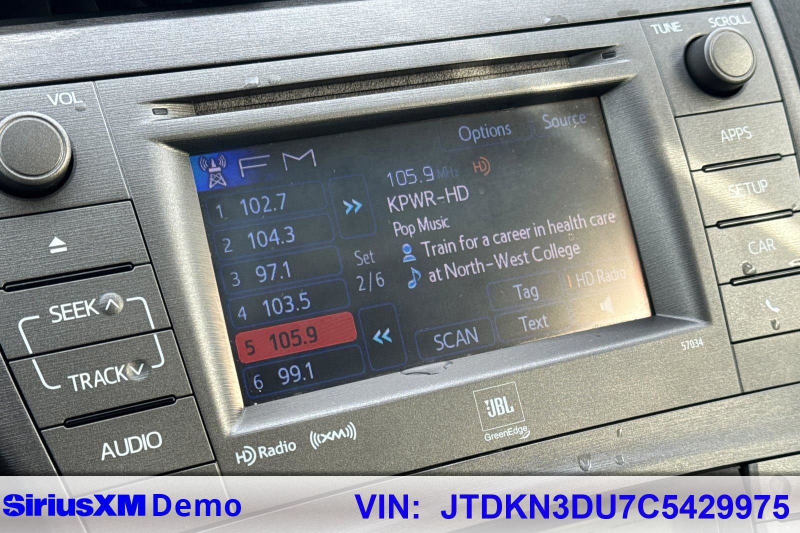 2012 Toyota Prius Base