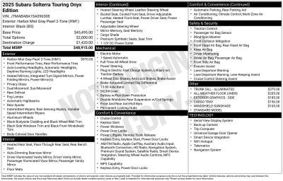 2025 Subaru Solterra Touring