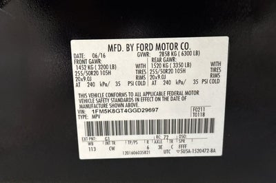 2016 Ford Explorer Sport SPORT