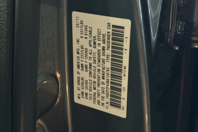 2011 Honda Accord LX-P 2.4