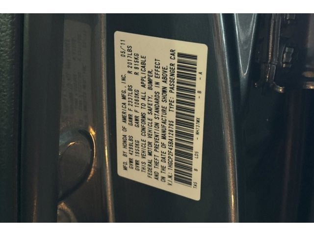 2011 Honda Accord LX-P 2.4