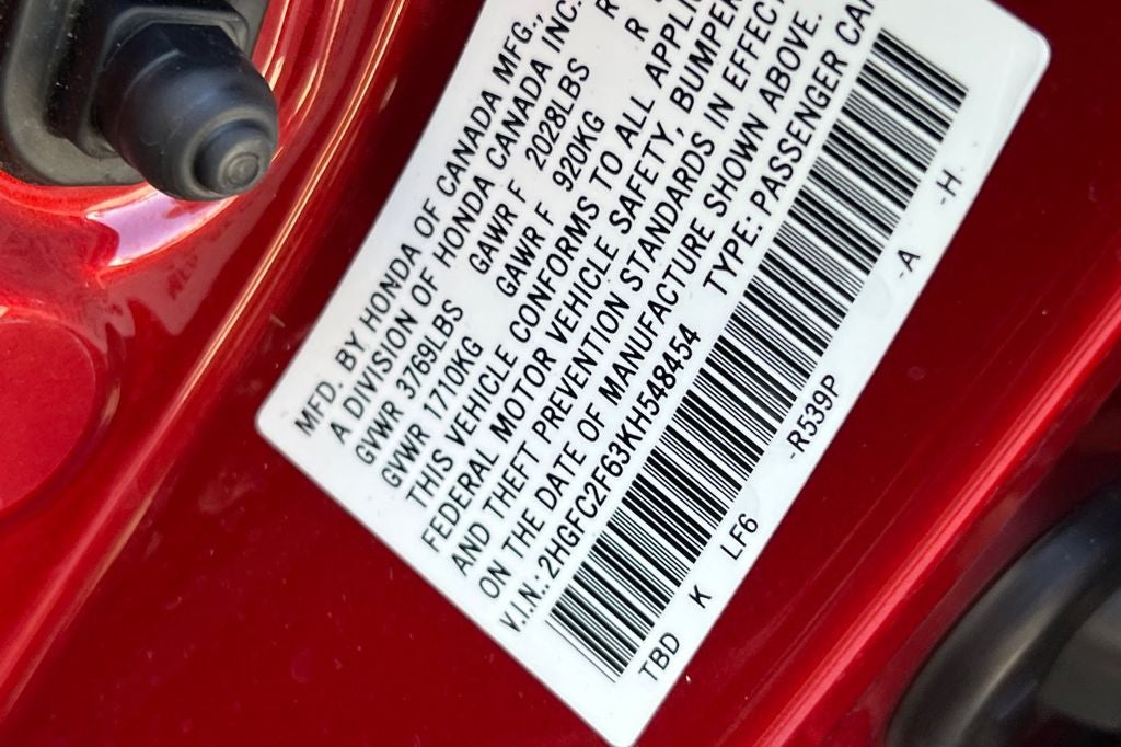2019 Honda Civic LX