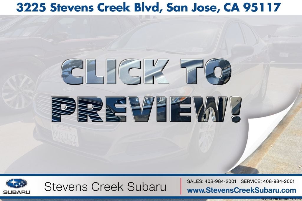 2016 Ford Fusion S