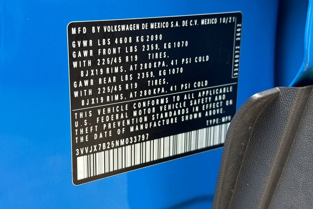 2022 Volkswagen Taos 1.5T SEL