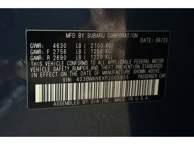 2024 Subaru Legacy Limited