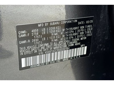 2025 Subaru Outback Premium