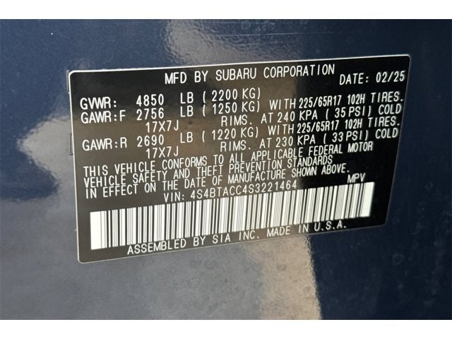 2025 Subaru Outback Premium