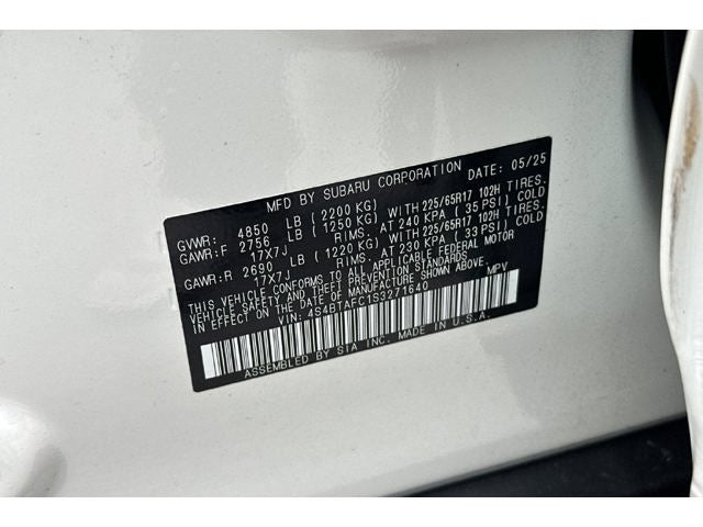 2025 Subaru Outback Premium