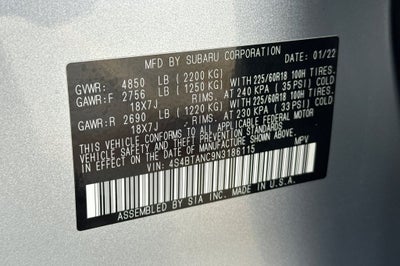 2022 Subaru Outback Limited