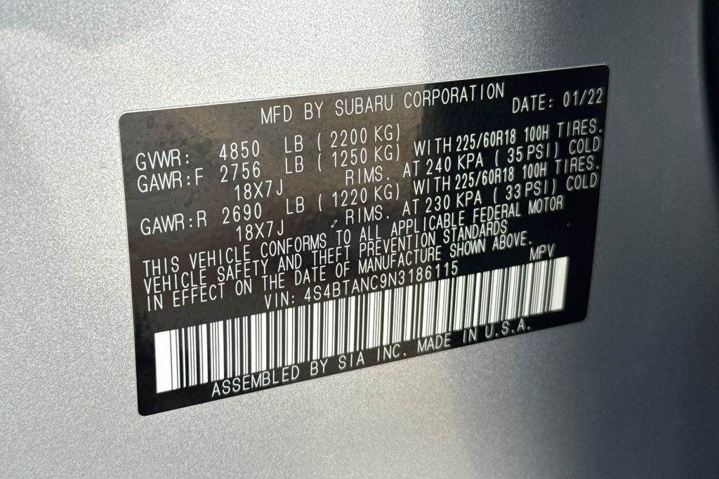 2022 Subaru Outback Limited