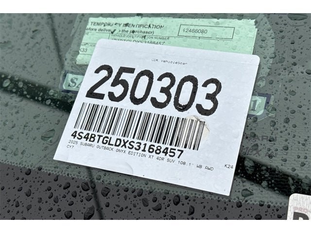 2025 Subaru Outback Onyx Edition XT