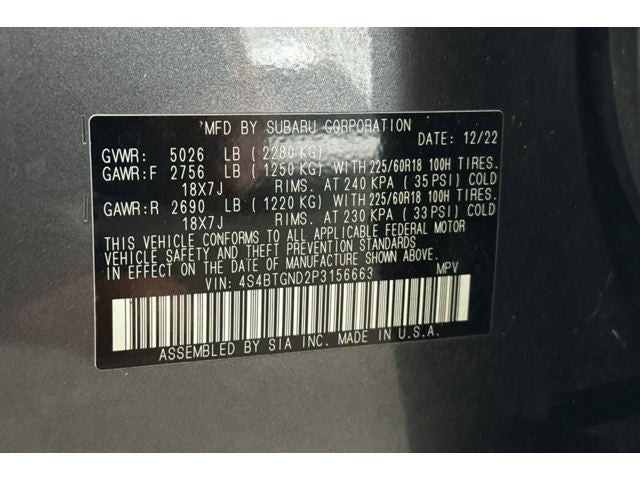 2023 Subaru Outback Limited XT