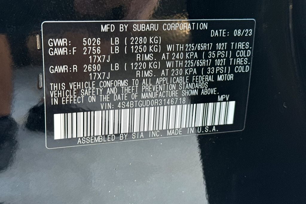 2024 Subaru Outback Wilderness