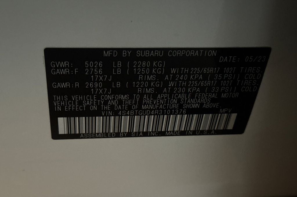 2024 Subaru Outback Wilderness
