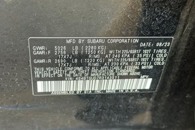2024 Subaru Outback Wilderness