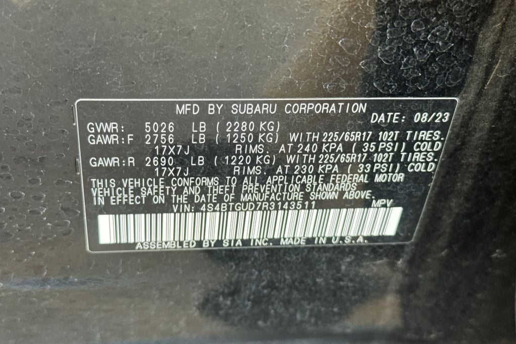 2024 Subaru Outback Wilderness