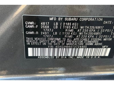 2026 Subaru CROSSTREK Base