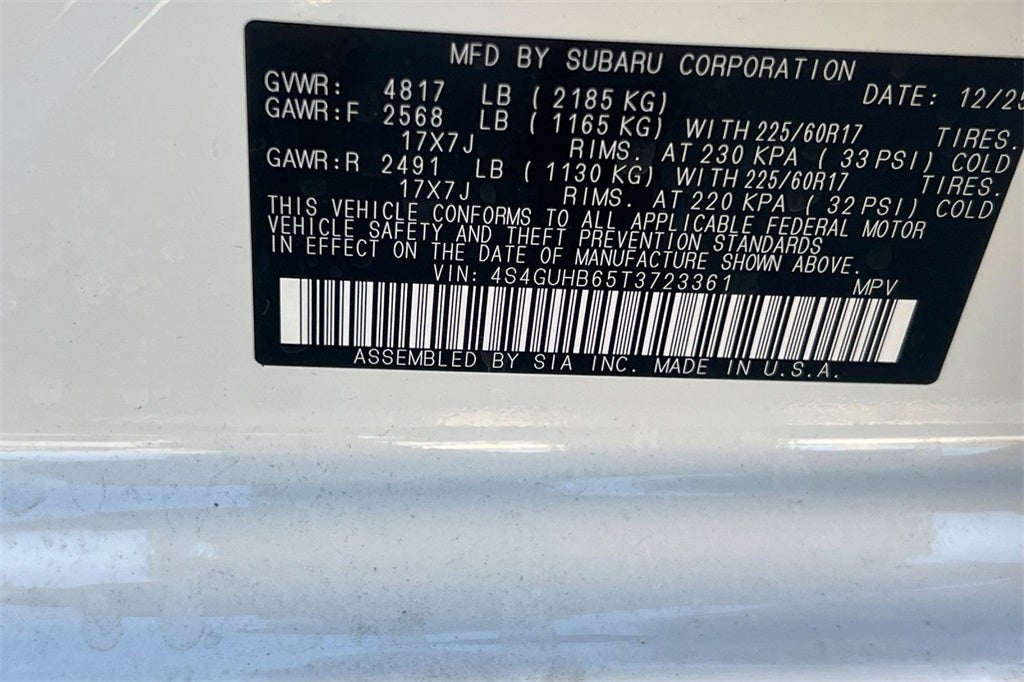 2026 Subaru CROSSTREK Base