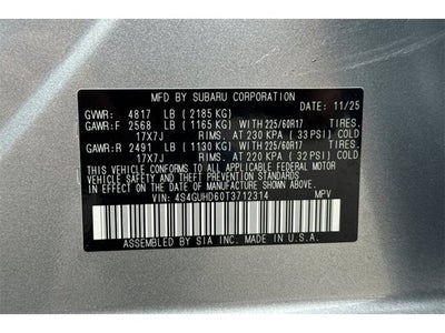 2026 Subaru CROSSTREK Premium