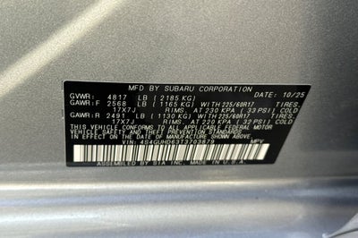 2026 Subaru Crosstrek Premium