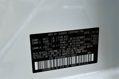 2026 Subaru CROSSTREK Premium