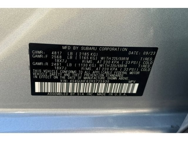2024 Subaru Crosstrek Sport