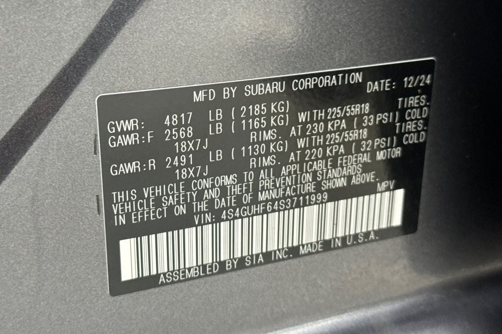 2025 Subaru Crosstrek Sport