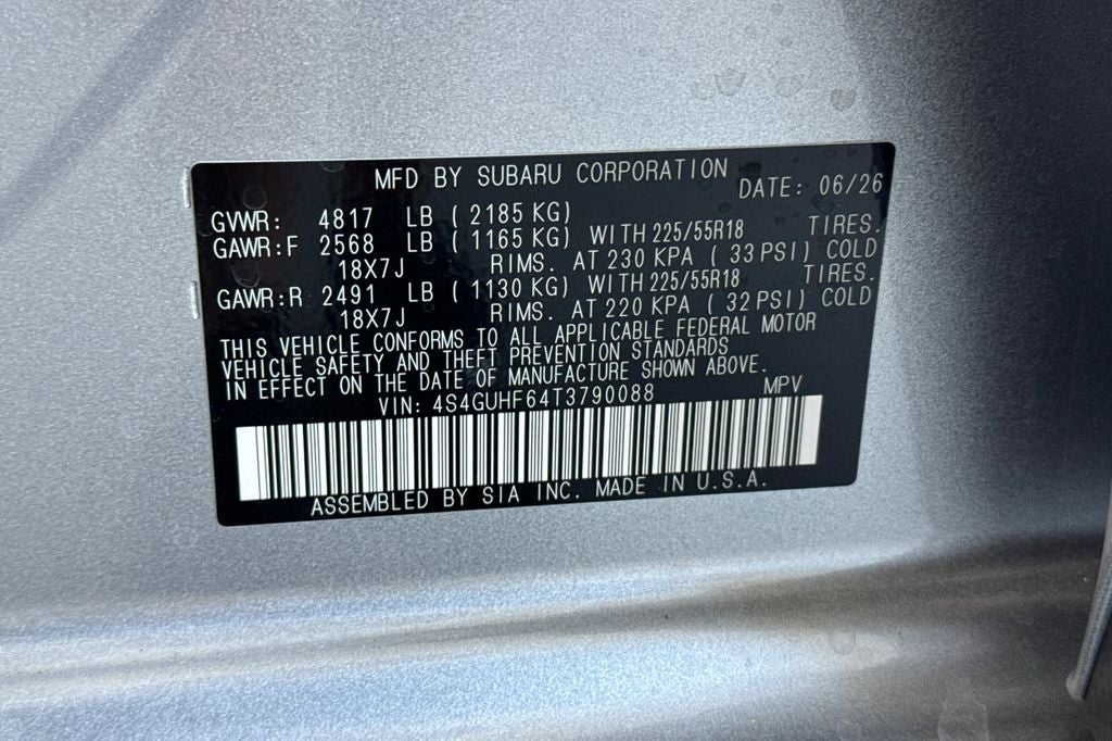 2026 Subaru CROSSTREK Sport