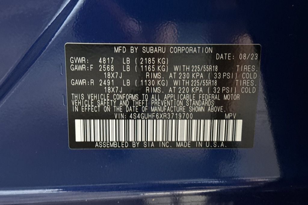 2024 Subaru Crosstrek Sport