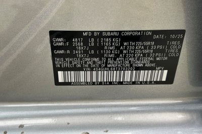 2026 Subaru Crosstrek Limited