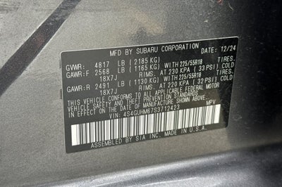 2025 Subaru Crosstrek Limited