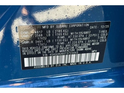 2026 Subaru CROSSTREK Wilderness