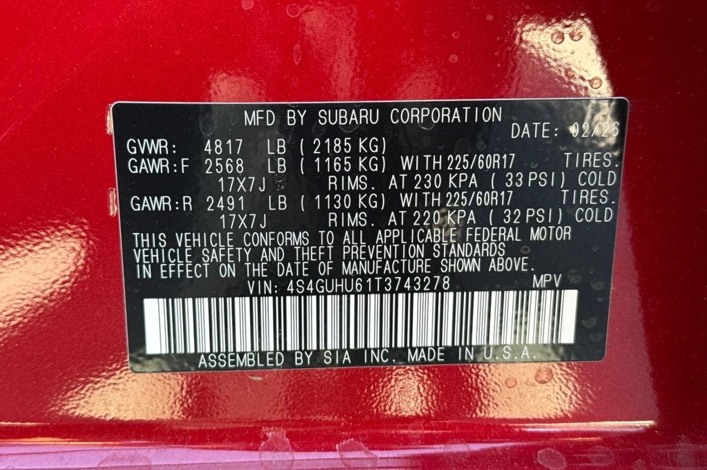 2026 Subaru CROSSTREK Wilderness