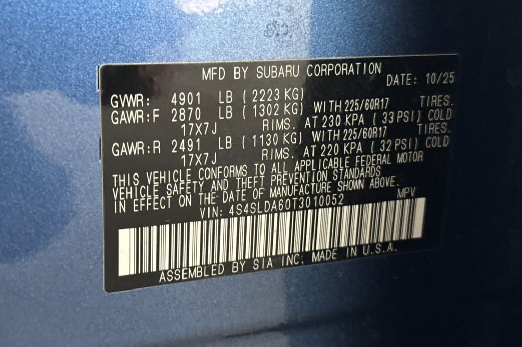 2026 Subaru Forester Base