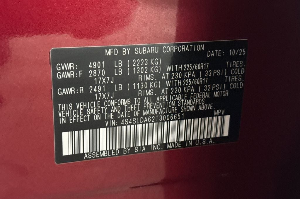 2026 Subaru Forester Base