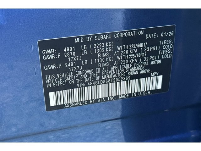 2026 Subaru FORESTER Standard Model